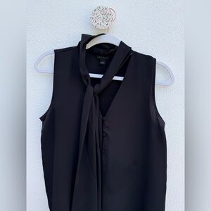 Elegant Black Sleeveless Top